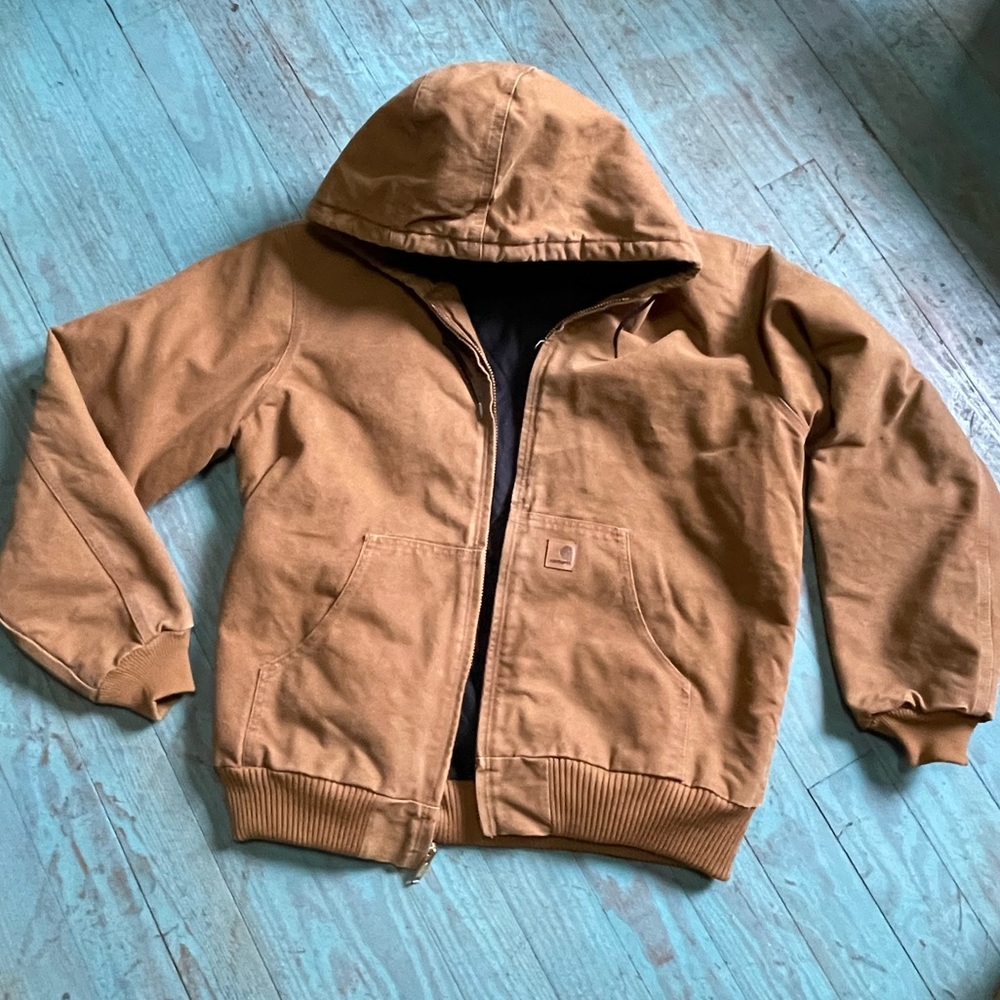 Men’s Carhartt heavyweight quilted jacket L